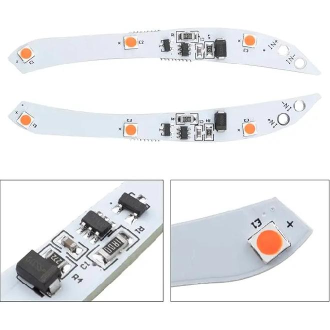 1 Pair Rear Light Repair Plate Compatible with X3 e83 2007-2010 7162213 7162214