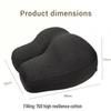 Memory Foam Seat Cushion Pillow - Ergonomic Buttocks Support for Home & Office