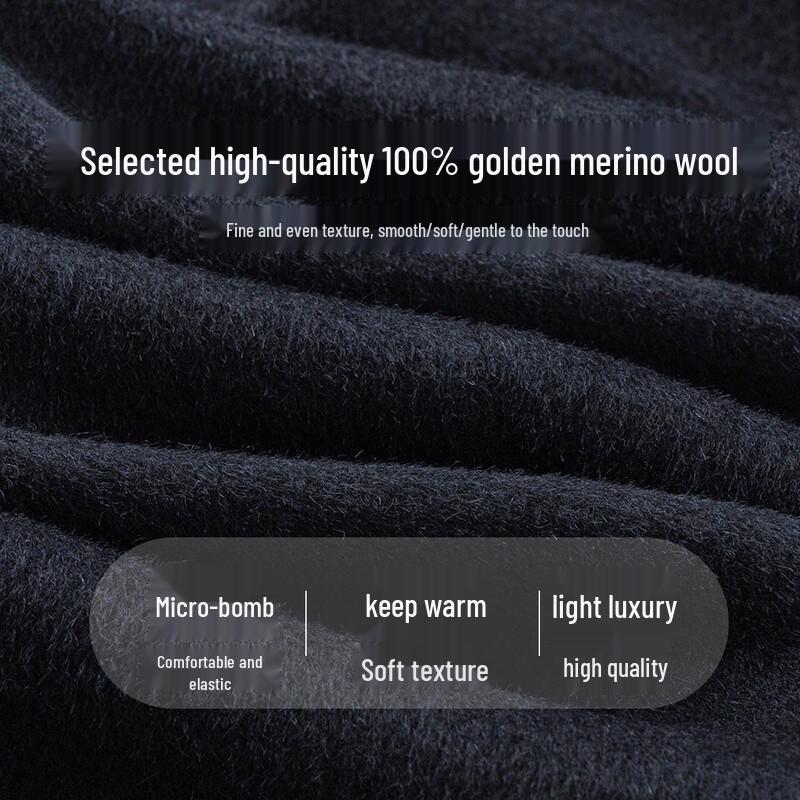 MONTAGUT Pánské 100% Merino vlna Business Casual sako