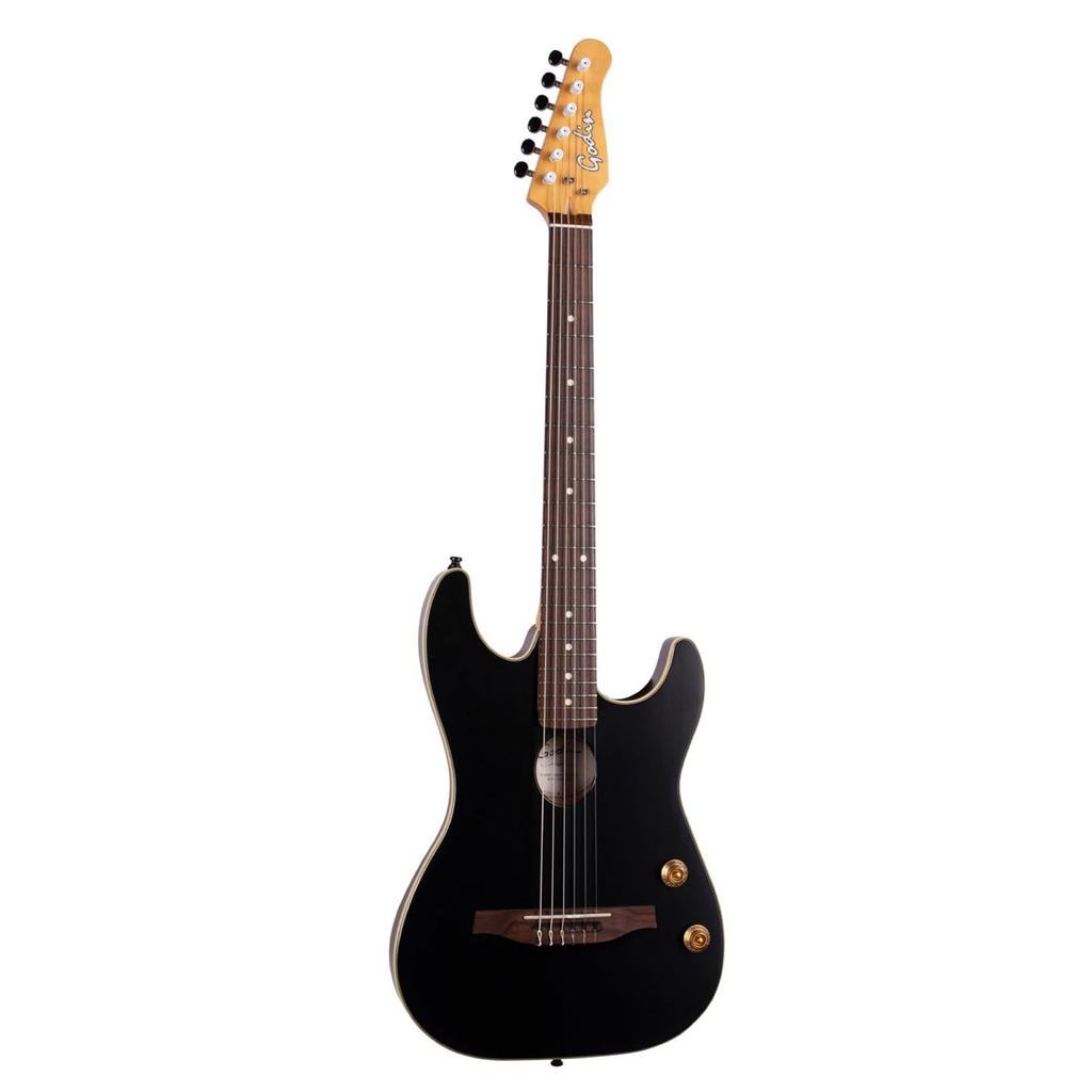 Godin Nylon Elektrisk Massiv Ceder Matt 051458 Gitarr, Gitarr, G-Tour Nylon, Lock, Svart,
