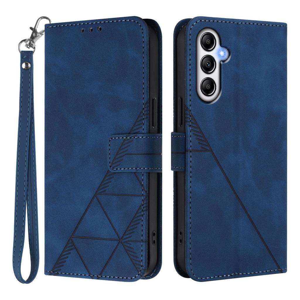 For Samsung Galaxy A35 5G Leather Case with Hand Strap Wallet Stand Phone Cover