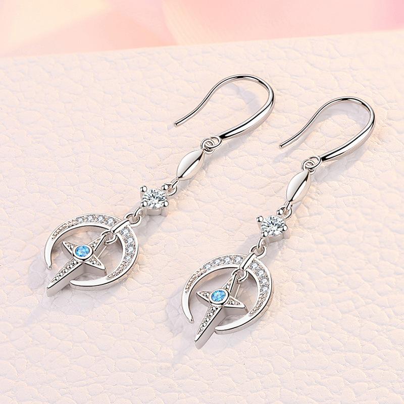 Lindon Copper Alloy Zircon Earrings Drop Earrings For Women Wedding Party Gifts