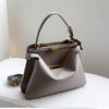 Nuova Borsa Morbida a Forma di Gatto Stropicciato Design a Fisarmonica Borsa a Tracolla Versatile Borsa a Mano per Donna Tendenza Stile Casual Quotidiano