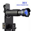 36x Telephoto Mobile Phone Camera Lens Multi Element Compact Universal Easy Install Zoom Lens Premium Smartphone Camera Lens