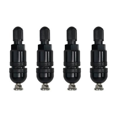 Kit de réparation de tige de valve de capteur de pression de pneu TPMS 4 pièces pour BMW Série 5 noir moniteur de pression de pneu de haute qualité durable