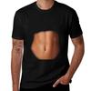 Six Abdominal Muscles Abdominal Muscles Unisex Tshirt Simple Graphic Design Tshirt