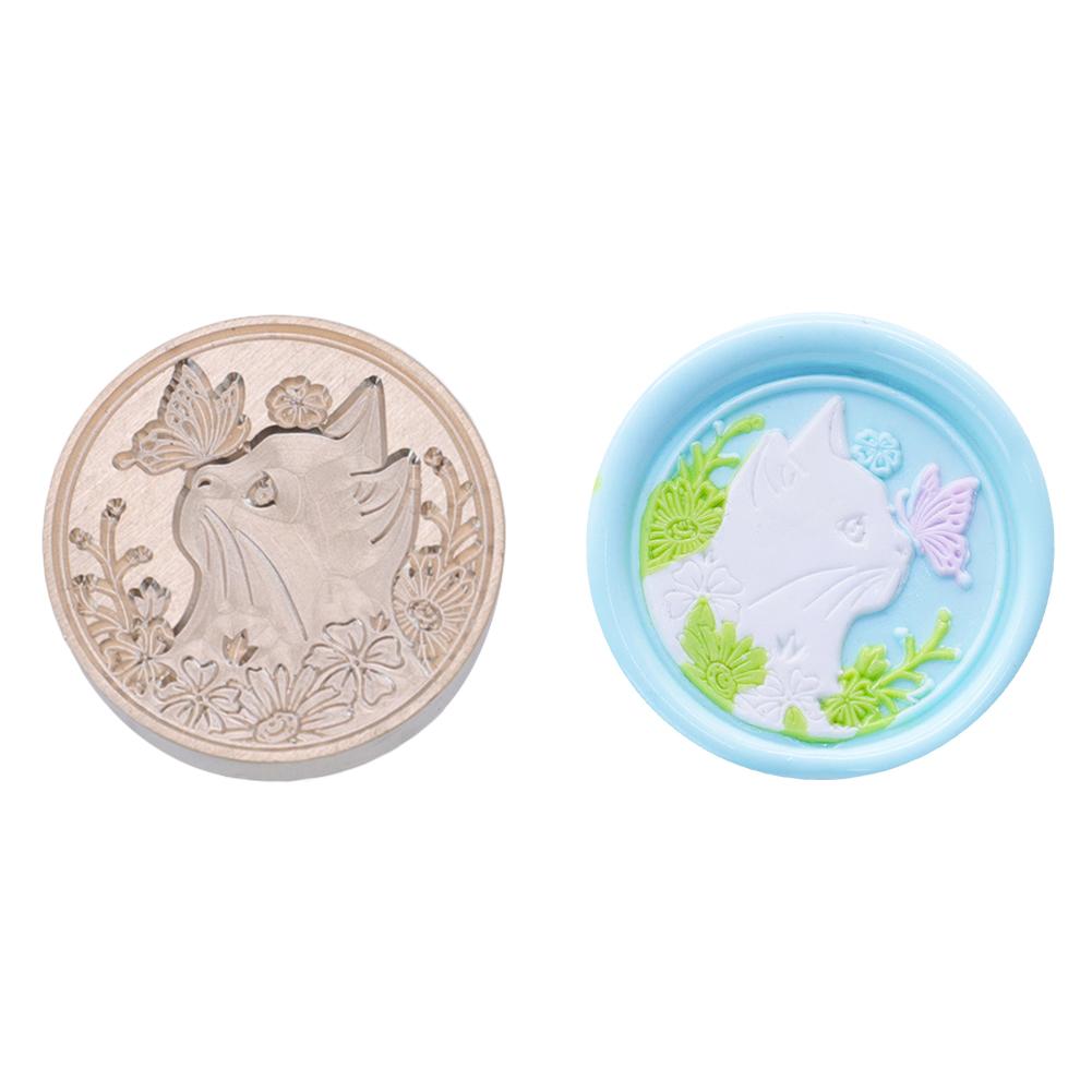 Animal Series Copper Head DIY Manual Account Enamel Copper Head for Wedding Card