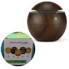 Ustrasound Humidifier 130ML Deep Wood Grain Mini USB Humidifier for Bedroom Office Hotel 2W