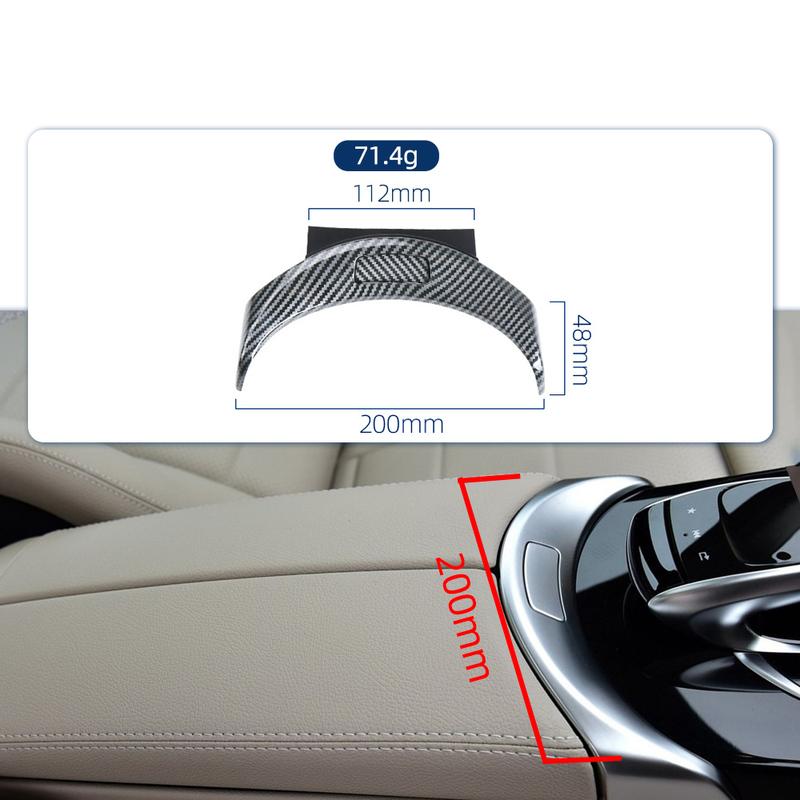 2056803407 Auto Mittelkonsolen Armlehnenabdeckung Knopf Zentrales Staufach Schalter Für Mercedes BENZ C-Klasse W205 GLC W253 2015-2020