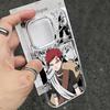 Anime Narutos Gaaras Phone Case for Samsung Galaxy S26 S25 S24 S23 S22 S21 S20 Note20 FE Ultra Edge Plus 4G 5G Clear