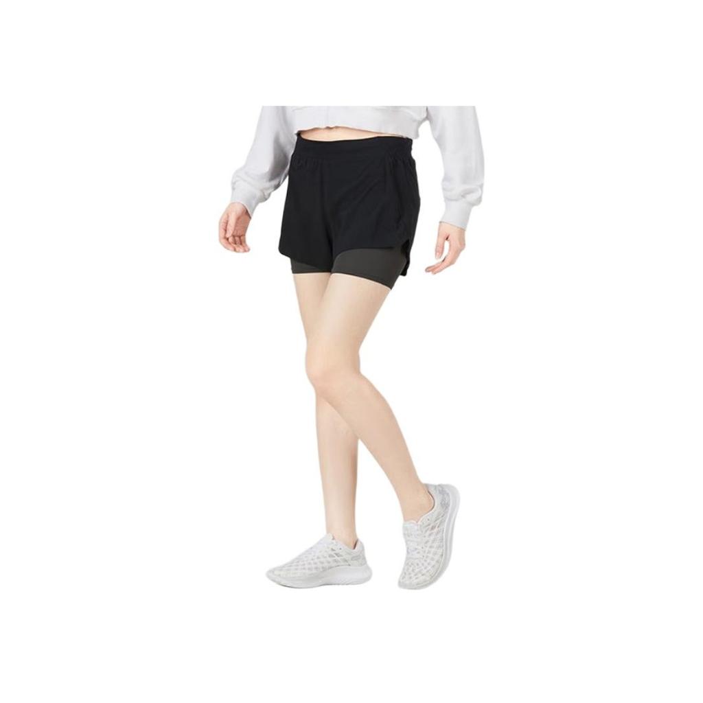Under Armour Pure Color Elastic Waist Casual Breathable Shorts Women Bottoms Grey 1326987-010