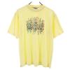MISSONI SPORT Logo Embroidery Short Sleeve T-shirt M Yellow Men's Used