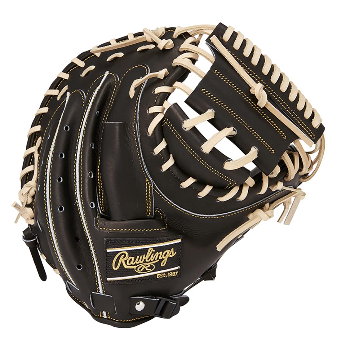 

Rawlings Baseball Glove Rigid HOH BREAK THE MOLD Size 33 GH2FHB2S Black For Throwers [For Catcher] Right-handed