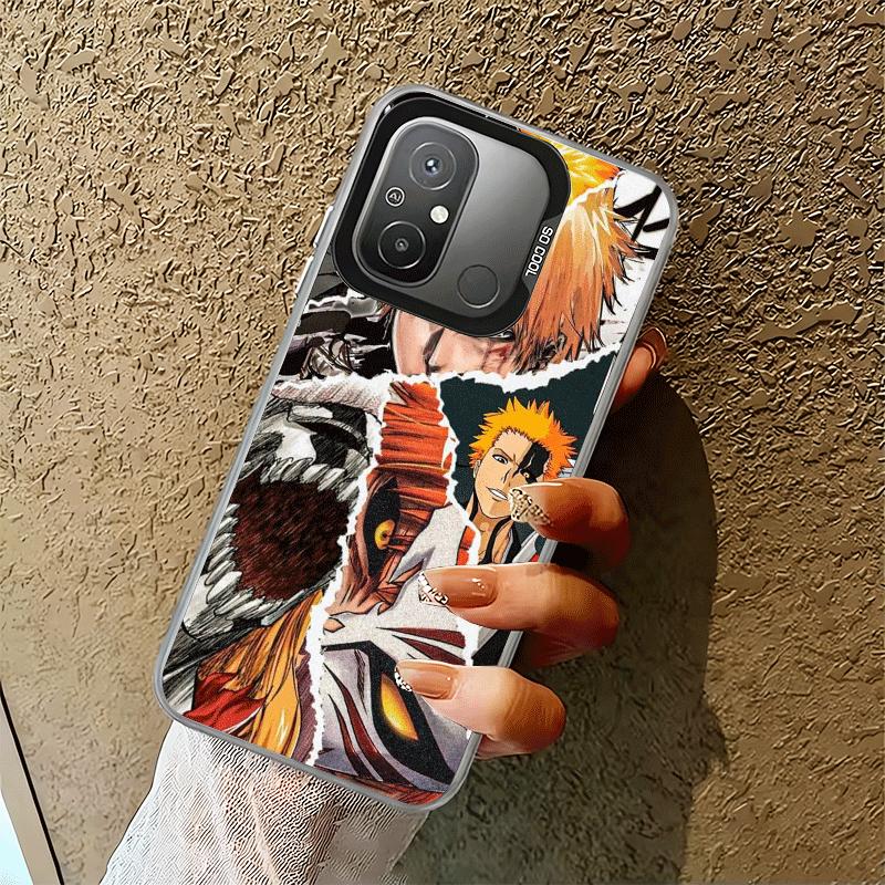 Bleach Anime Ichigo Kenpachi Shockproof Phone Case for Xiaomi Poco X7 X6 X5 X3 Pro F7 Ultra M8 Redmi 15C 15 14C 13C 12C 10C 13 1