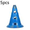 5 Pcs Bottom Dog Training Products Durable Dog Running Jump Pile Pet Outdoor Sports Pole Portable Pet Agile Equipment