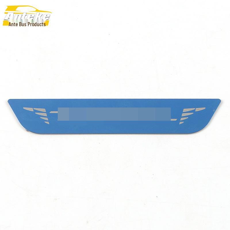 2021 Tucson L Bakre Stötfångarskydd: Rostfritt stål bagageskydd med dekorativ blank list