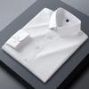 Camicie da Uomo di Alta Gamma, Serie Uomo Seta di Gelso, Camicie Casual a Maniche Lunghe, Drappeggio Estivo Ghiacciato, Camicie Senza Stiro