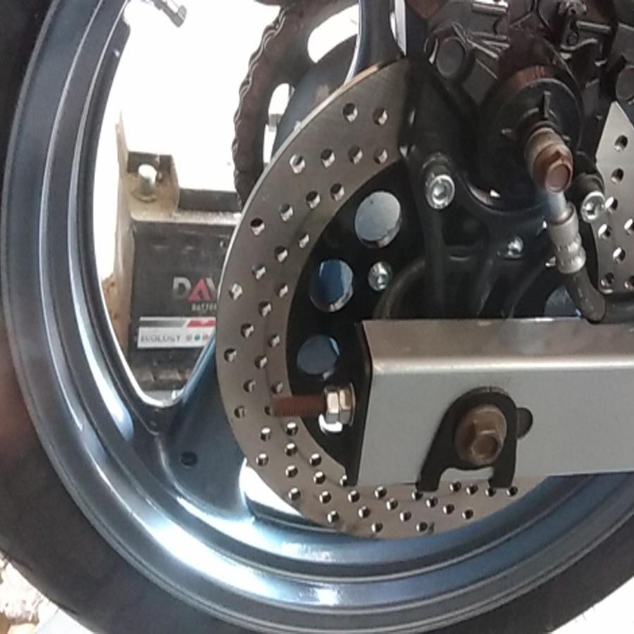 Motorrad Stahl Hinterradbremsscheibe Rotor Für Suzuki Bandit GSF250 74A GSF400 75A GSX250 GSX400 Impulse GS500 GSX600 GSX750 GSF400