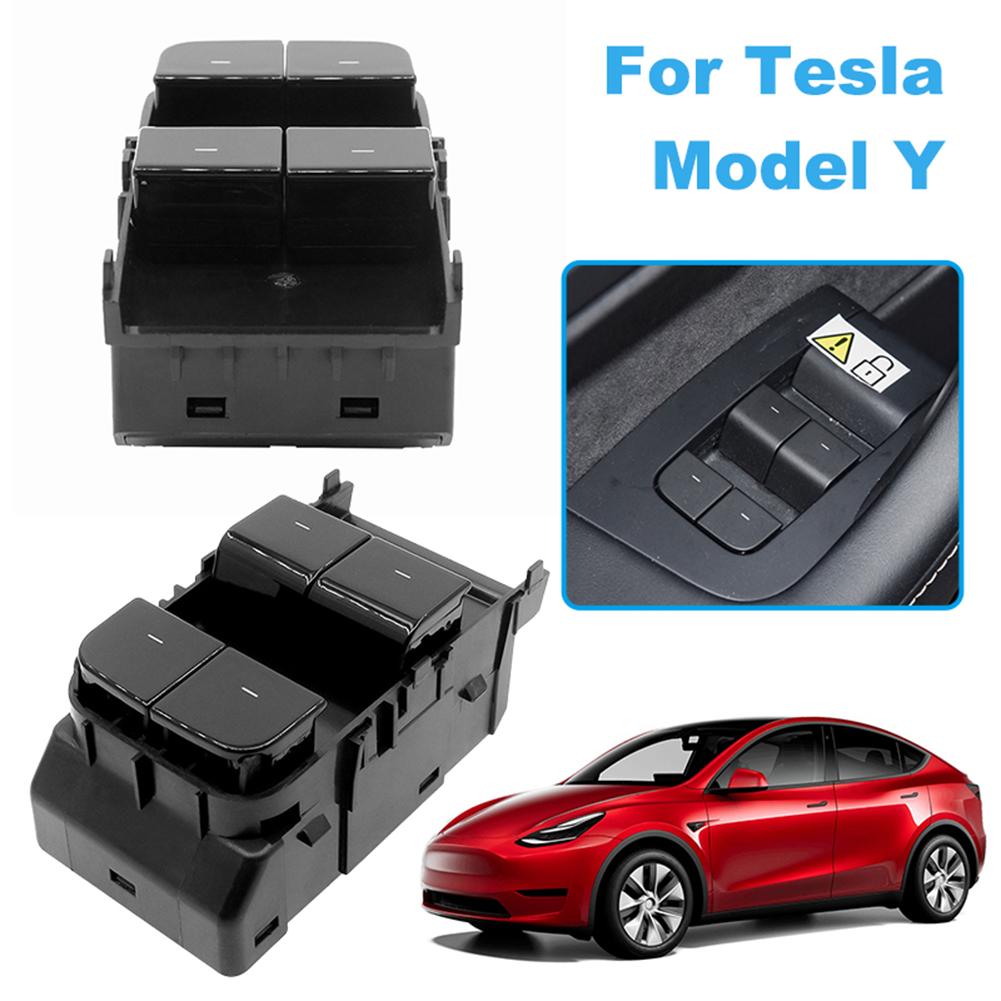 Power Car Window Control Switch 1081037-02-G Car Glass Lift Power Control Button for Tesla Model Y 3 2021-2022 Car Accessories
