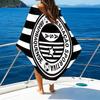 Asciugamano da Spiaggia Stampato Juven-tus Football Club, Microfibra Super Morbida, Regalo Perfetto Compleanno, per Piscina, Spiaggia, Viaggio, per famiglia e amici
