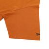 New Era Short Sleeve Oversized Rust Orange Black Oversized Cotton Tee Box Logo T-shirt S/S