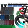 Bicycle Bend Handle with Road Handle with Silicone Carbon Fiber Pattern Non-slip Sweat-absorbing Strap Cycling Accessories