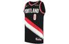 NBA Basketball Jerseys Men's Black Moderate Straight Fit AV2696-010