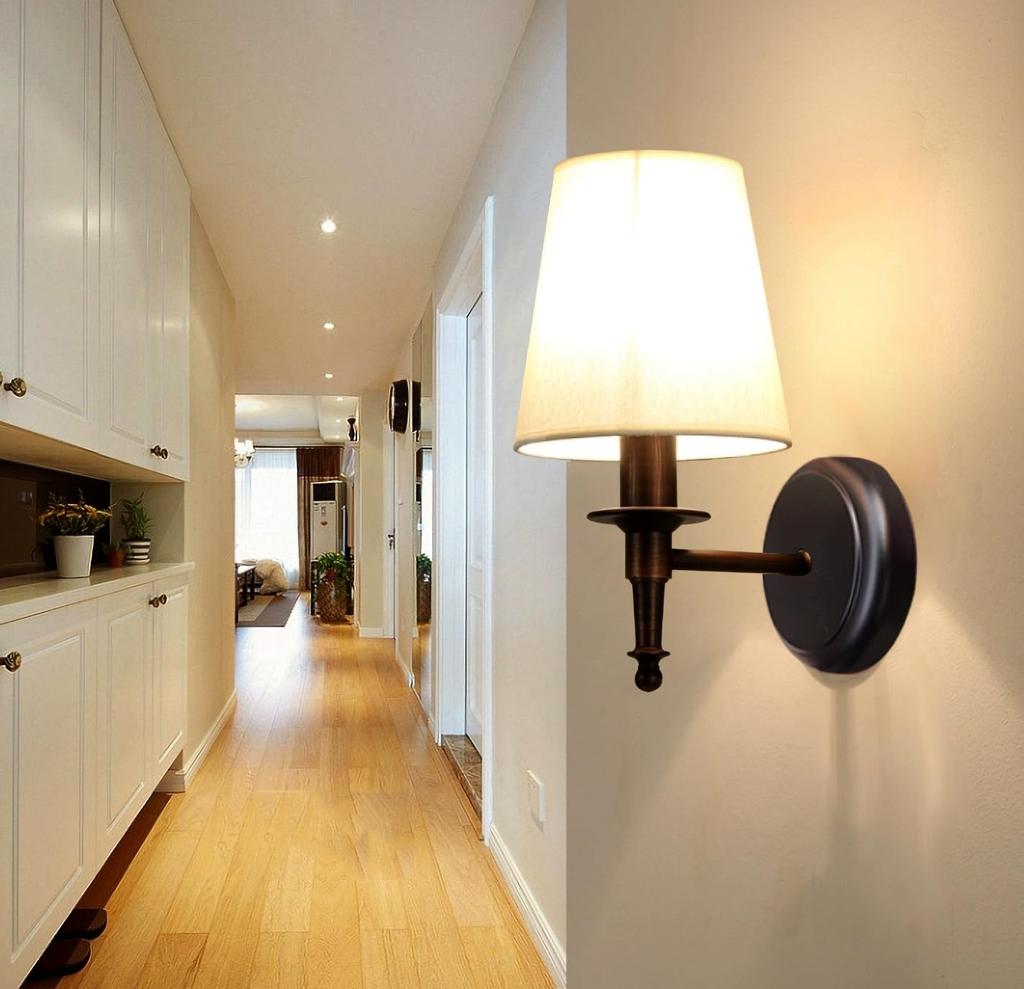 KY LEE Bracket Light, Stylish Antique Design Wall Light, Bracket, Hallway Light, Wall-Mounted Lighting, Retro, Stylish Indoor Lighting