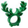 Festive Party Supplies 3D Printed Reindeer Napkin Ring, Decorative Holder, Elk Chocolate Holder Novelty Tableware Holders for Christmas Table