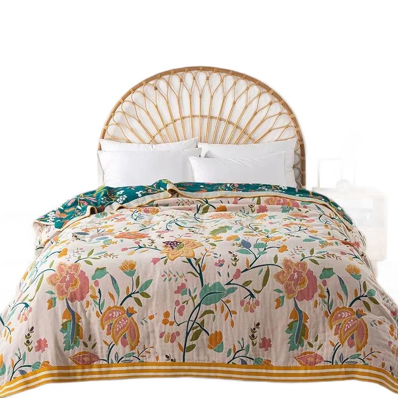 New Pure Cotton Gauze Blanket - Office & Bed Use