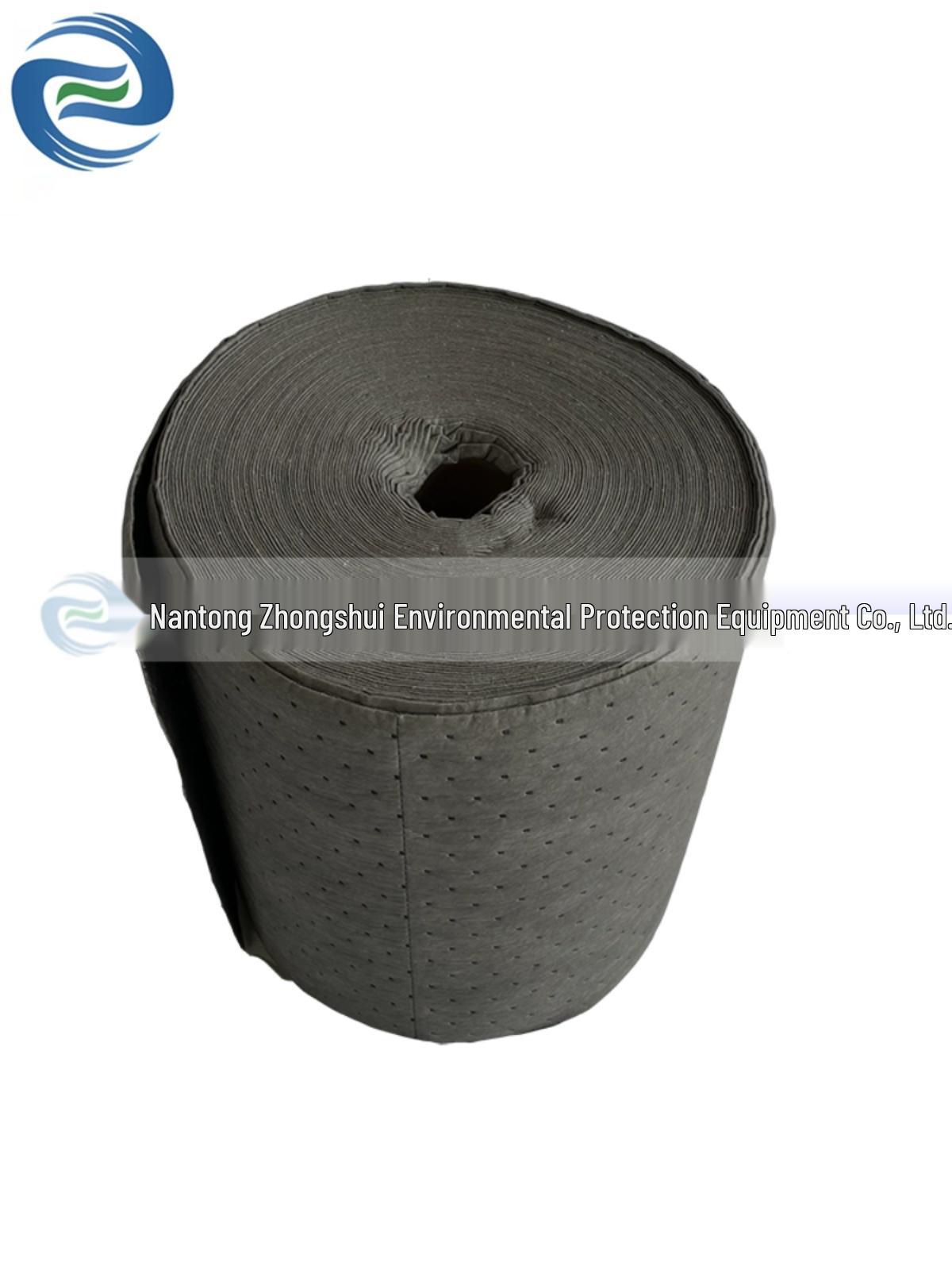 Universal Chemical & Oil Absorbent Cotton Pads - Grey, For Hazardous Liquids & Acids, Free Shipping