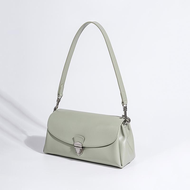 

Корейська сумка в стилі Instagram у художньому стилі, нішевий дизайн, модна сумка через плече на одне плече, висококласна шкіряна жіноча сумка