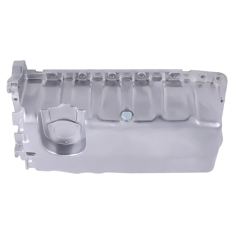 Silver Front Oil Pan w/ Gasket for Volkswagen Golf Jetta Beetle L4 1.9L 2.0L