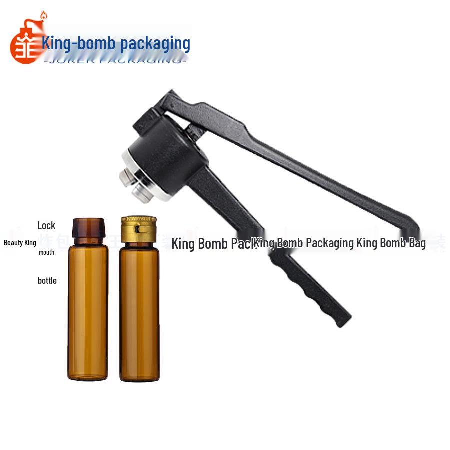 Westlin Stainless Steel Manual Snap-on Bottle Capper - 13/15/20mm Perfume Sealing Pliers