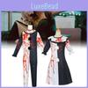 Creepy Summer Horror Movie Clown Cosplay Outfit For Halloween And Events