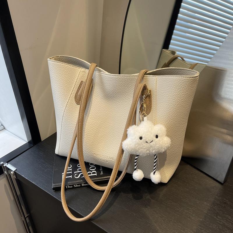 Bag Women's New Large-capacity Tote Bag Casual Fashion Portable Shoulder Oblique Span Commuter Bag