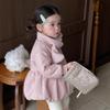 Kinder Winter Baumwollwattierte Jacke Verdickt Baby Herbst und Winter Kinderkleidung Mädchen Baumwolljacke Babykleidung Baumwollkleidung