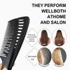 3 Pcs Wide Tooth Detangling Hair Comb Set, Comb Anti Static for Curly Straight Long Hair