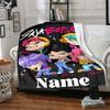 Custom Name "Night Ops: Shadow Warrior" Blanket for Couch & Bed, Plush Cozy Fuzzy Blanket Super Soft & Warm Blankets for Fall and Winter. 0908201