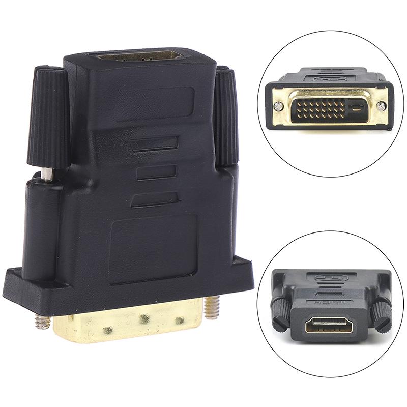 Hdmi Female To Female Vga 24+1Pin Dvi Male Hdmi Male Adapter Connector Hdtv