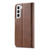 For Samsung Galaxy S21 5G LC.IMEEKE Calf Texture Horizontal Flip Leather Case with Holder & Card Slots & Wallet