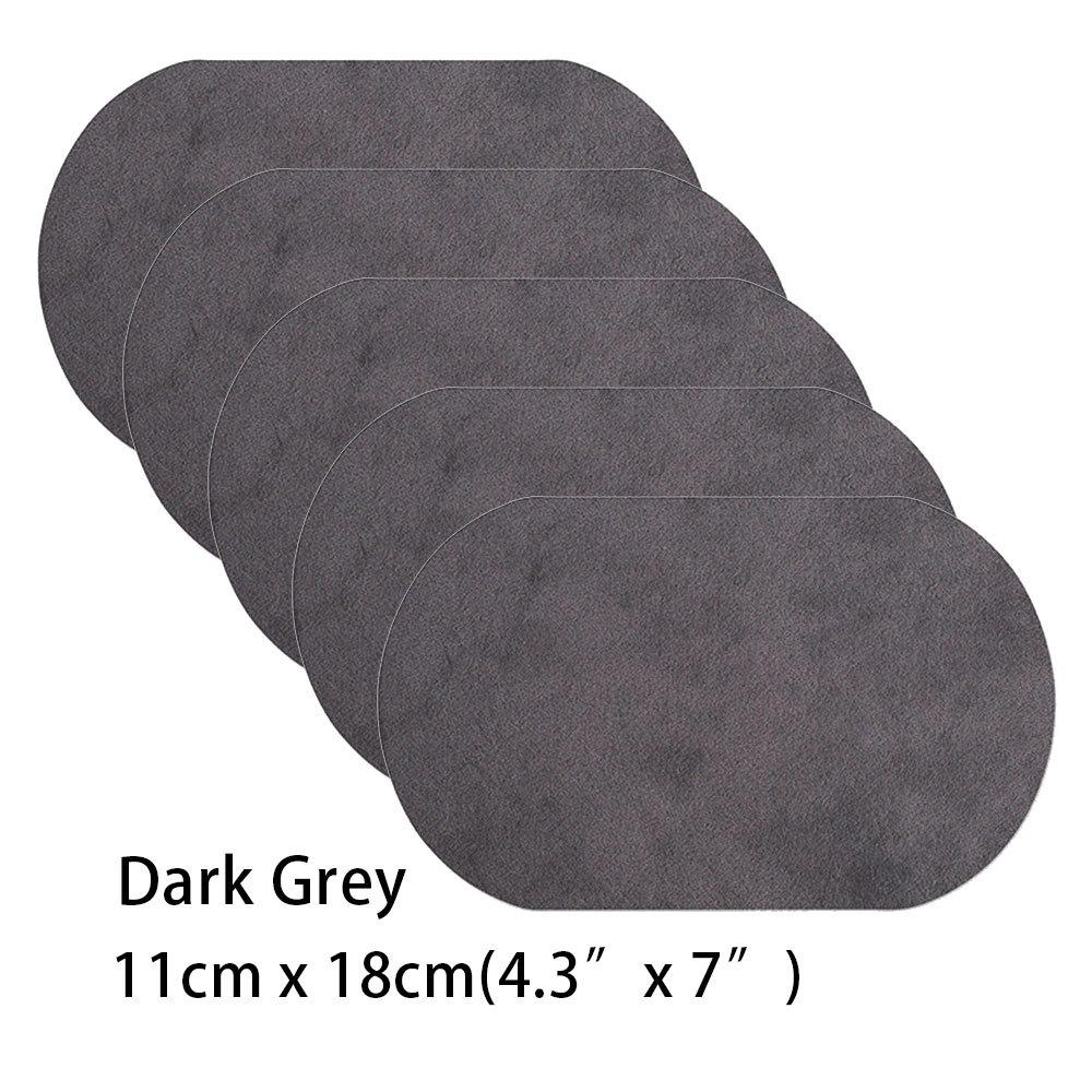 

2026 Trendy 5pcs Self-Adhesive Denim Repair Patches Kit - No Sew Iron On Fabric for Jeans Jackets Bags DIY Colorful Decoration 5Pcs