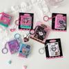 Y2K ID Photo Holder Snap Closure Card Storage Album Portable Mini Photo Album