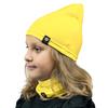 Cotton Set Hat and Scarf 1W M01 Yellow 40/46
