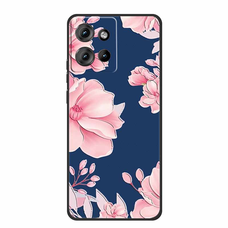 

3D Emboss Case For Motorola Edge 60 Neo Phone Case Flowers Silicone Soft Back Cover Coque For Moto Edge 60 Neo Case 6.36 Funda Moto Edge 60 Neo