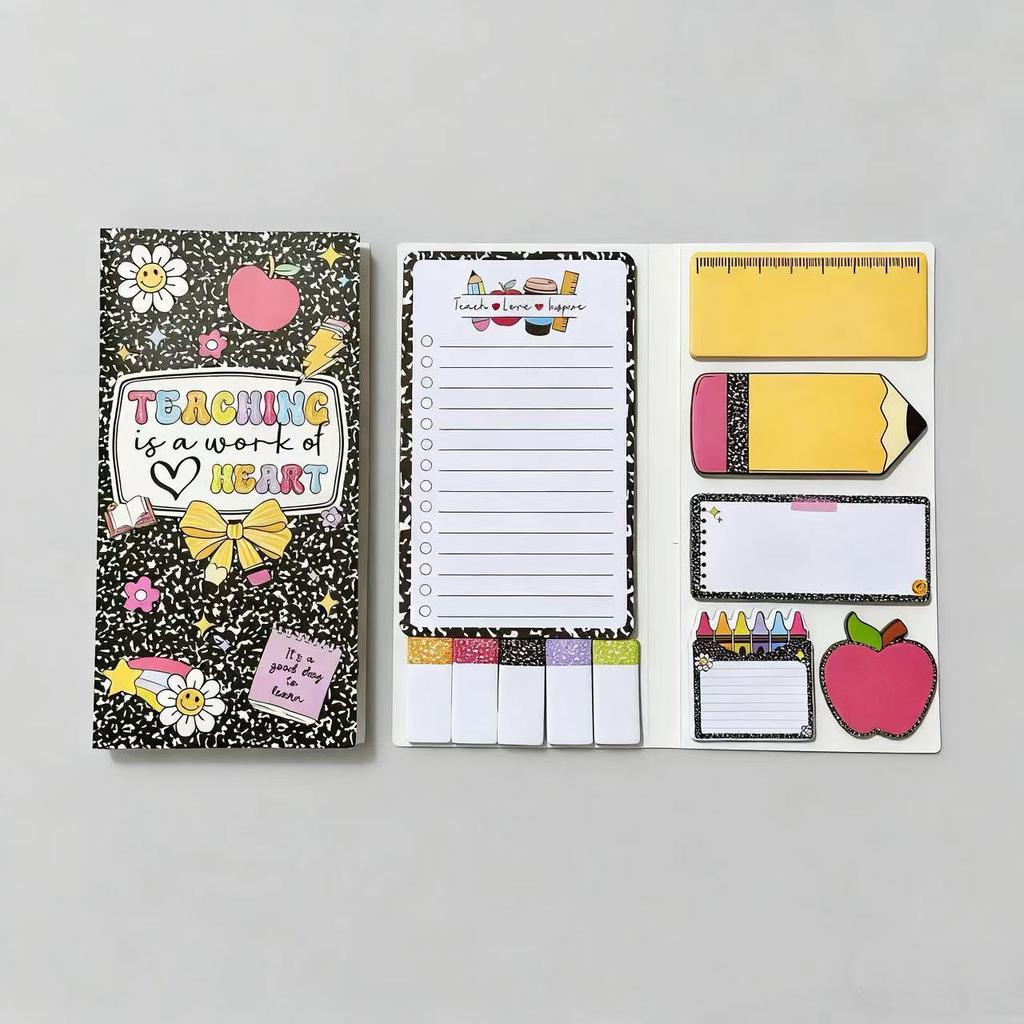 Irregular Shaped Cartoon Animal Sticky Notes for Diaries & Planners - Reusable & Tearable Stickers.