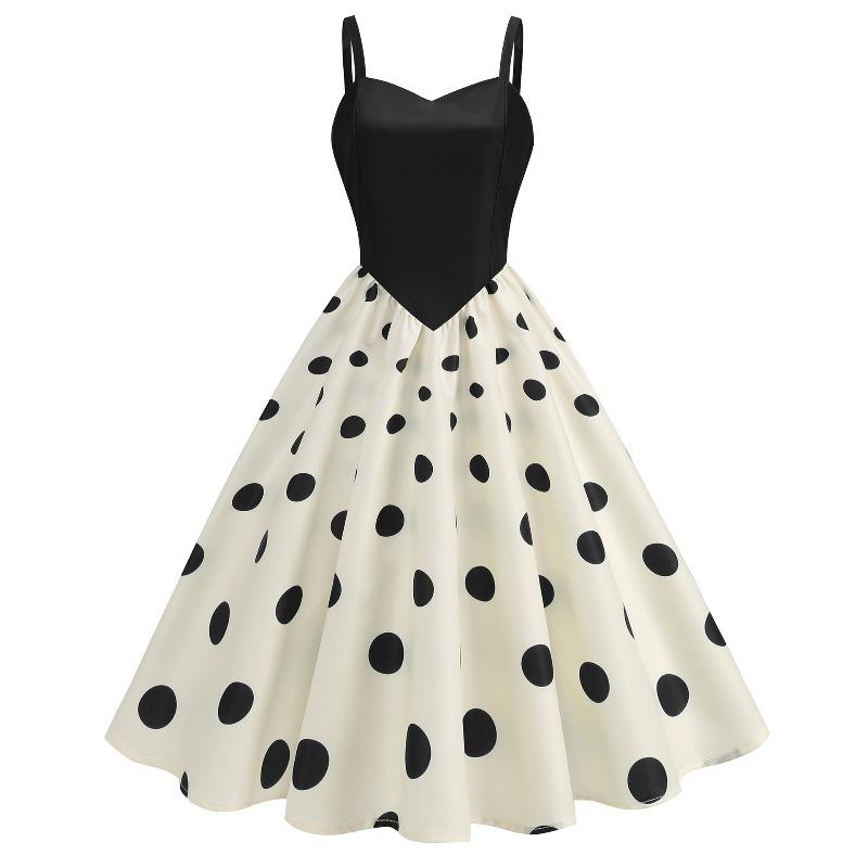 IHUASU Fashion Summer Spring Sleeveless Casual Dresses S