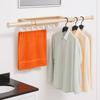 Punch-free Telescopic Clothes Rack Carbon Steel Laundry Drying Rack Clothes Hanger  Balcony