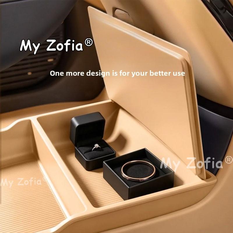 For Xpeng GX 2026 2027 Car Center Console Control Lower Under Storage Organizer Tray Interior Vehicle Central Accessories