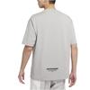 Jordan FW22 Solid Color Logo Print Letter Crew Neck Short Sleeve T-Shirt Men Tops Gray DV9727-062